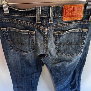 Lucky Brand Jeans Made in America USA Sundown Low Rise Size 0 /25 Short Inseam